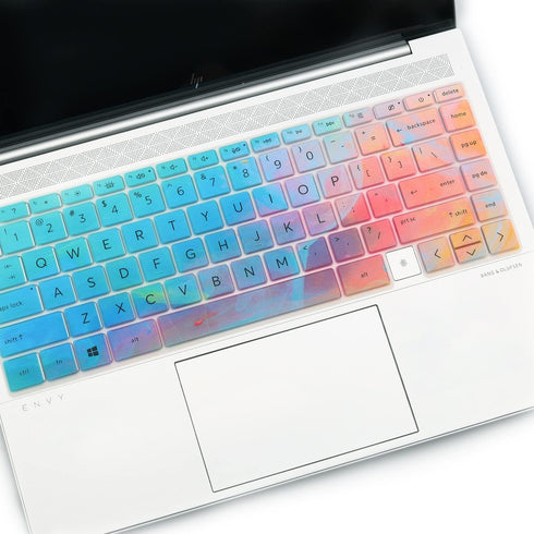 Keyboard Cover for HP Envy 13t-ba 13-bd 13z-ay, HP Envy x360 2-in-1 15.6 Fingerprint Reader 15m-EU/ES 15-ep 15-es2075cl 15-es2026nr 15m-es1023dx 1...